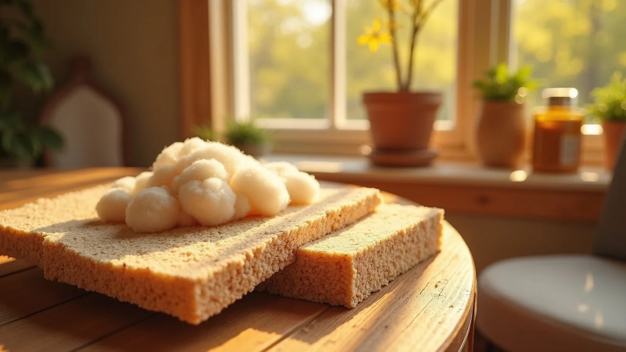 natural insulation eco-friendly building materials cork wool hemp sustainability health